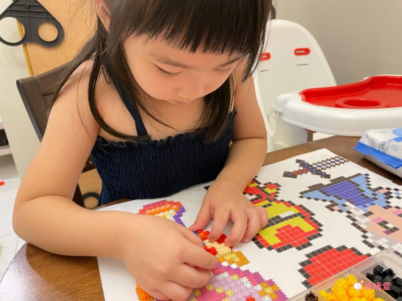 꾹꾹블럭 - 韓國咕咕拼豆補充包(400顆)-#02米黃