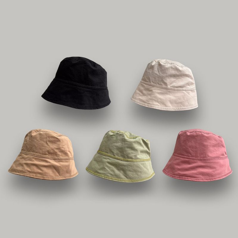 百搭防曬漁夫帽/遮陽帽-粉色 (適合頭圍56-58cm)