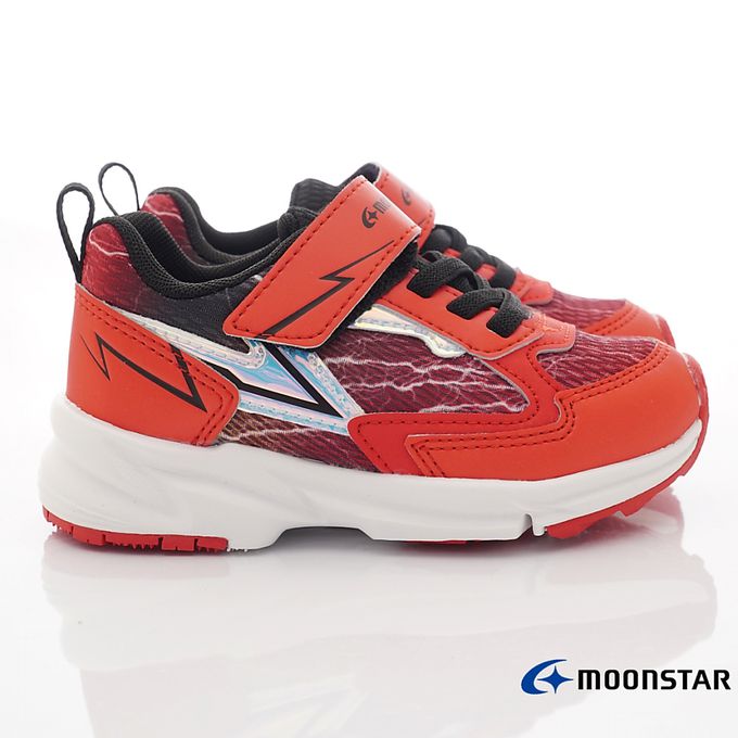 Moonstar日本月星 - 月星MSCN-3E競速運動款(中大童段)-運動鞋-紅