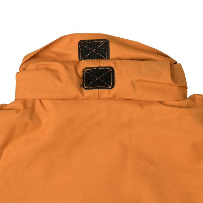 akachan honpo - 防潑水夾克-內裡刷毛-橘色