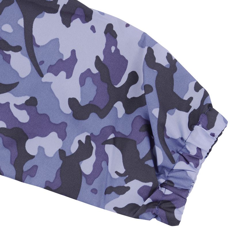 akachan honpo - 雨衣-迷彩-藍色