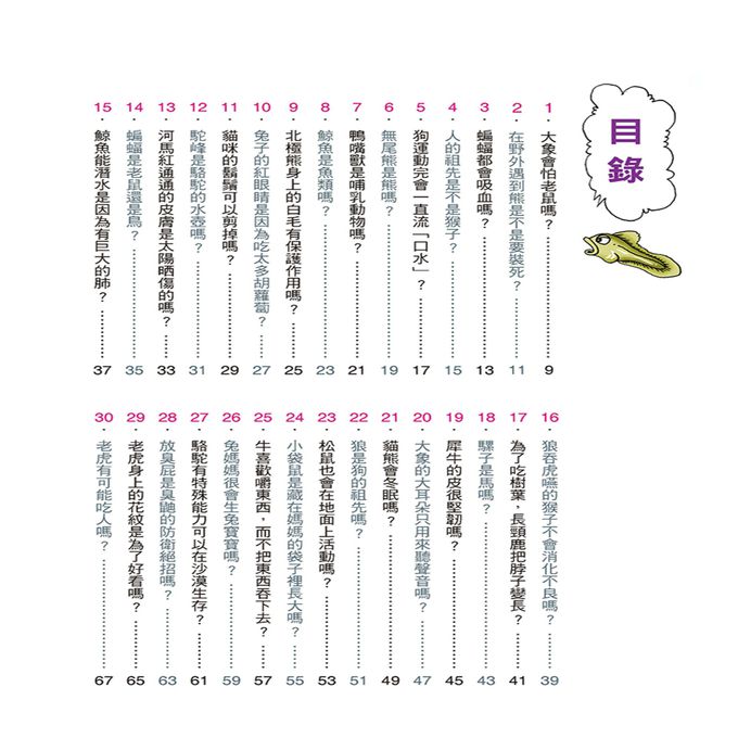 挑戰知識王-動物奇妙生態