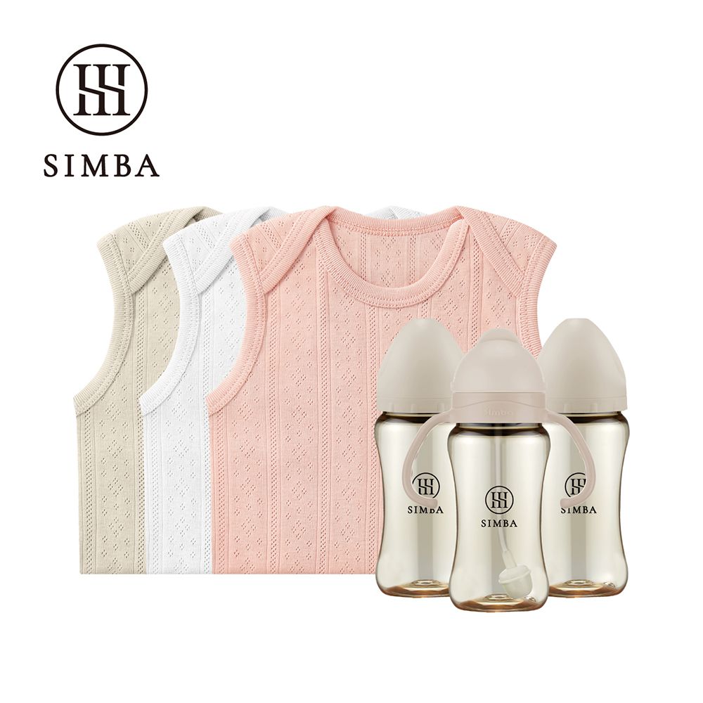 心意之禮！質感透氣棉成長組 (圓領無袖-80cm-B款)