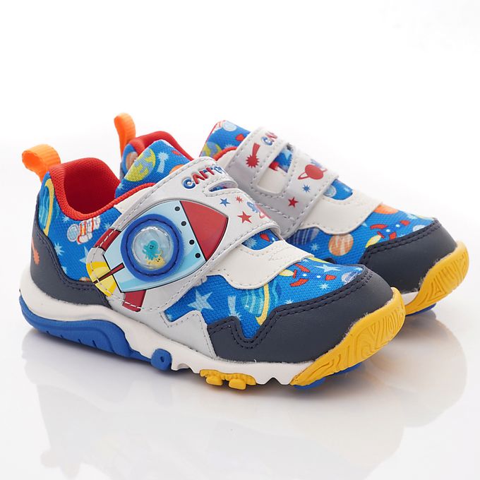 Moonstar日本月星 - 月星玩耍速乾機能款(中小童段)-運動鞋-藍