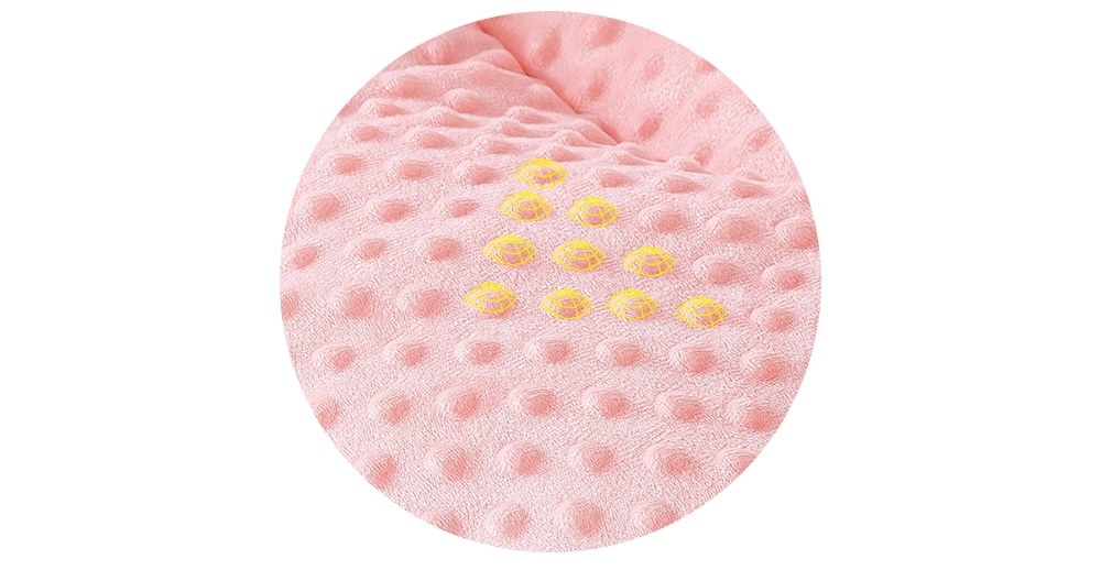 MIGRATORY 媚格德莉 - 兒童3D安撫波波絨可水洗抑菌四季蓋被/涼被-花草菲菲 (105x120cm)