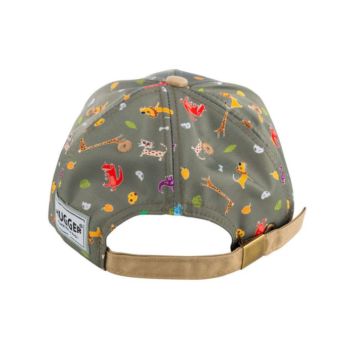 HUGGER - 透氣兒童棒球帽 馬達加斯加(防曬透氣遮陽輕量小孩鴨舌)-馬達加斯加-70g