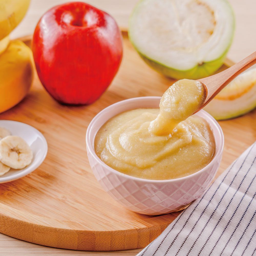 芽米寶貝 - 芽米鮮果泥-4m+-冷凍-120g*2包