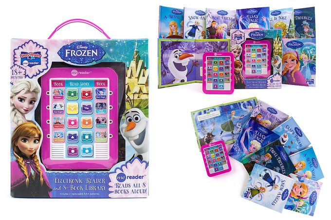 【迪士尼冰雪奇緣啟蒙有聲閱讀套書】ME Reader Electronic Reader and 8-Book Library: Disney Frozen