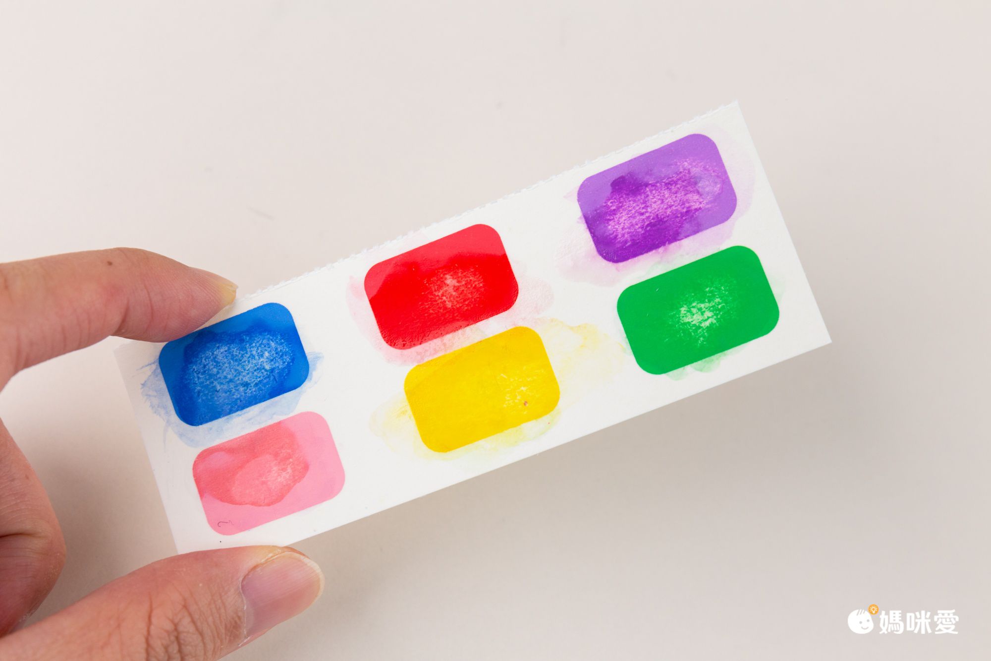 水彩繪畫塗鴉畫本(水彩畫紙款)-動物派對 (12.8x19.2cm)-12張塗鴉畫紙+一支水彩筆