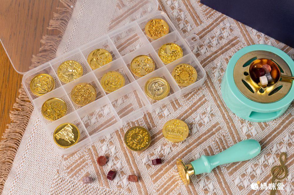 國小生療癒手作【 火漆章／封蠟 】入門超值組合非這團莫屬 ✩