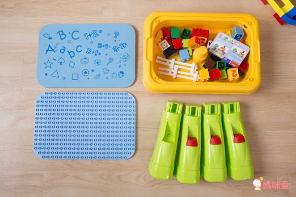 3 in 1 益智積木學習桌 ✖ 軌道滾球積木【獨家現省優惠】↗