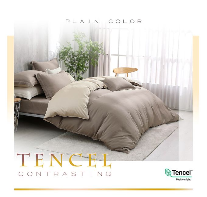 鴻宇 HongYew - 枕套2入/ 天絲300織 / 素色 天絲 萊賽爾-芙米勒