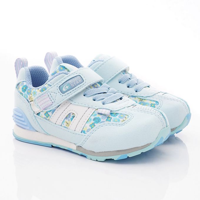 Moonstar日本月星 - HI系列十大機能童鞋-MSC23269淺藍(中小童段)-機能運動鞋-淺藍