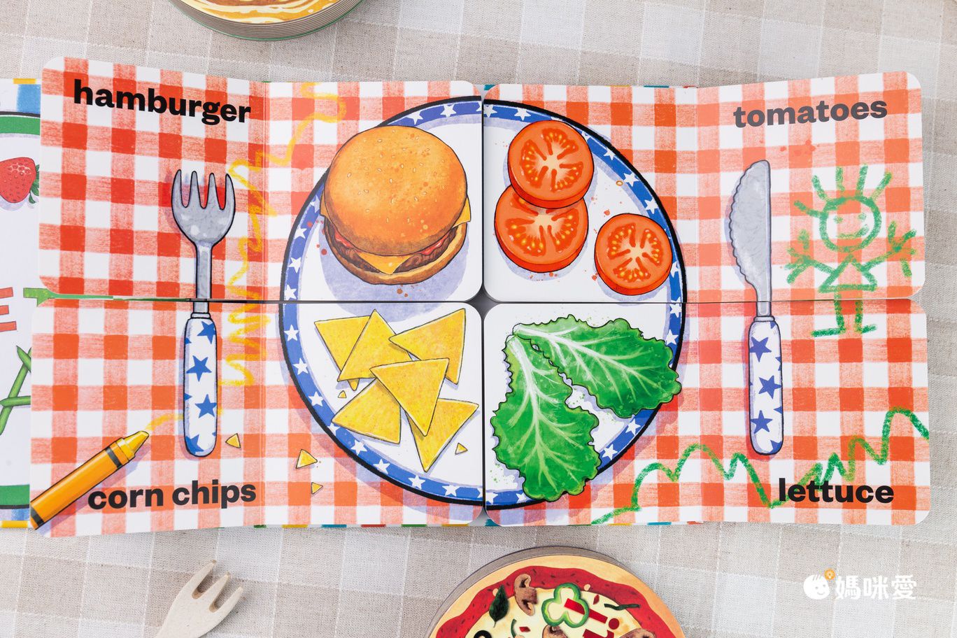 學英文不枯燥！《麥克兒童英文食物操作書》幼小銜接必備教材