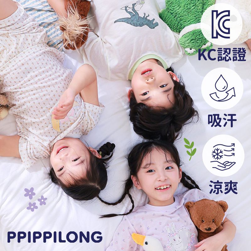 短袖加入！韓國【Ppippilong】親膚莫代爾ｘ透氣提花家居服／睡衣 ✧