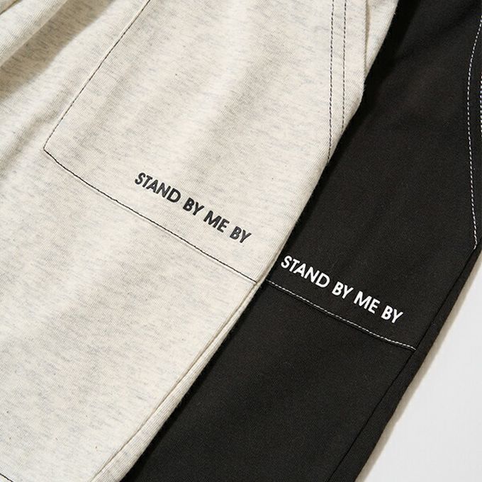 日本 b-ROOM - 柔軟舒適縫線短褲-水藍