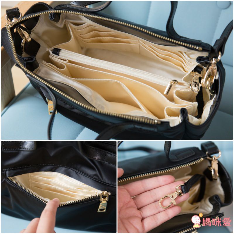 HARUhonpo 小晴天本舖 - Harulez 日本設計師の聯名款-Handy微金質感兩用手拿包-土星藍