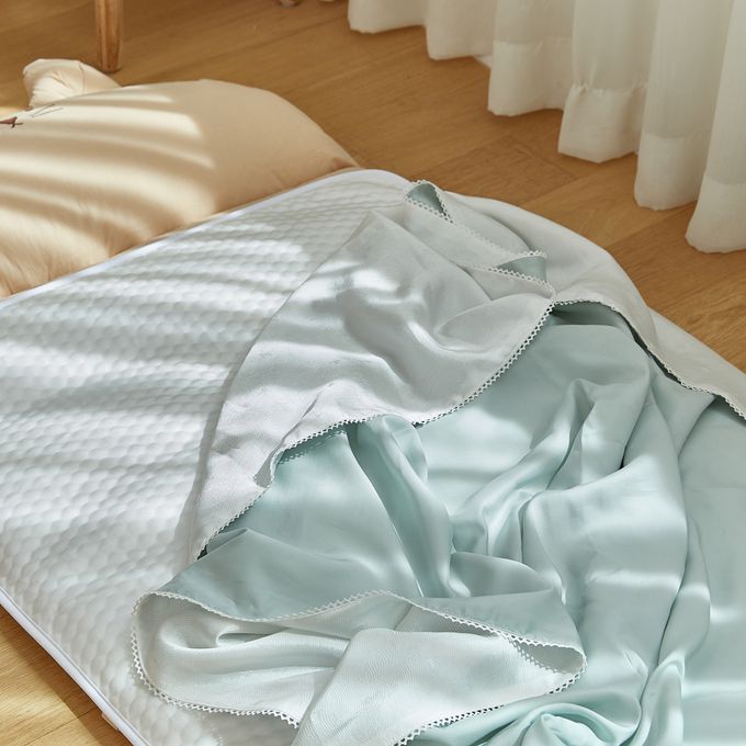 正韓Hello HiZoo - 3D 透氣雙面涼感被/透氣被/冷氣被_兒童款-薄荷綠