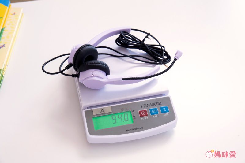 日本文具 SONIC - 超輕量護耳兒童耳機-紫