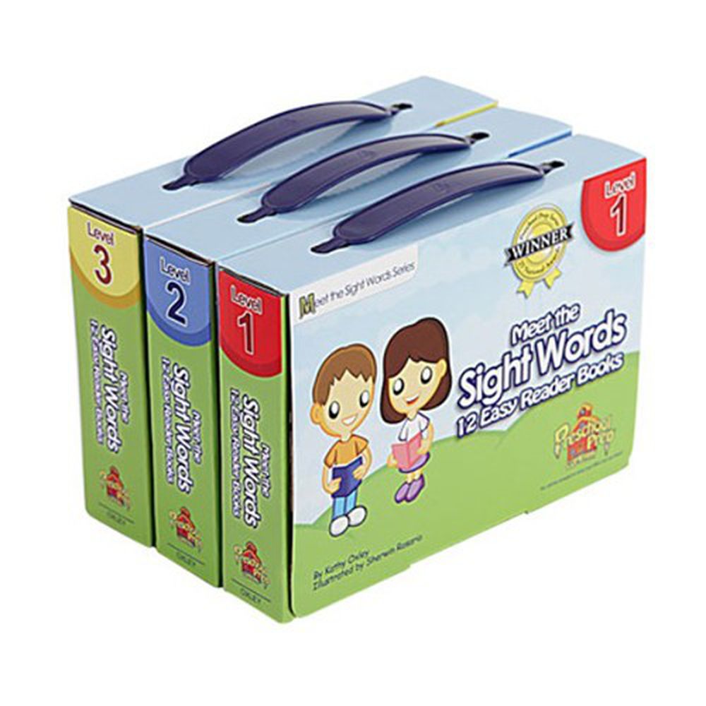 Preschool Prep - 常見字讀本組合-3盒