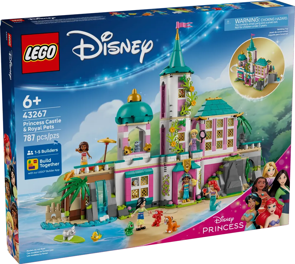 LEGO 43267 公主城堡和王室寵物 Princess Castle & Royal Pets