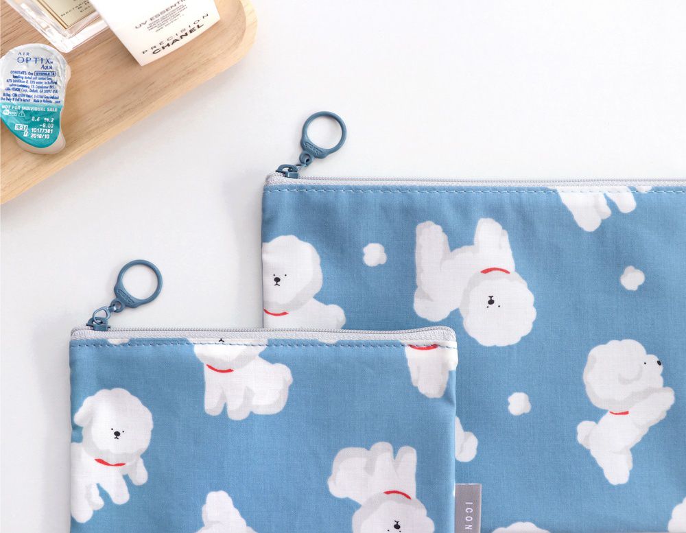 韓國 ICONIC - 防潑水收納袋(M)-童話獨角獸 (20X15cm)