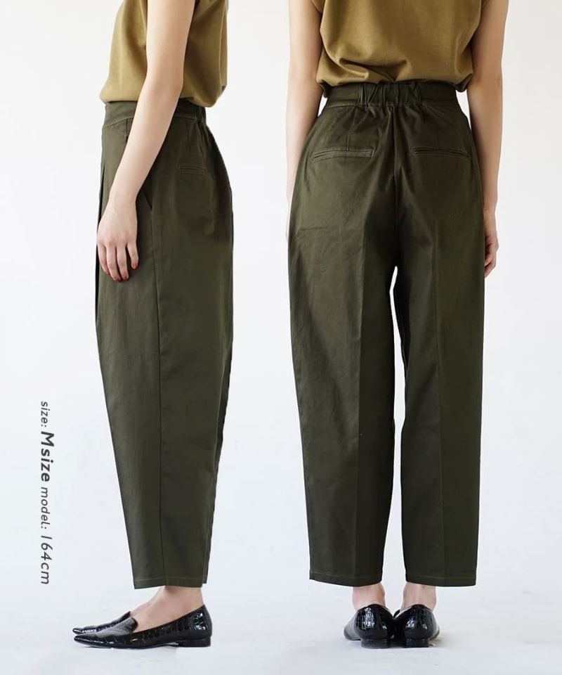 日本 zootie - 好好穿 打褶縮口西裝褲-黑