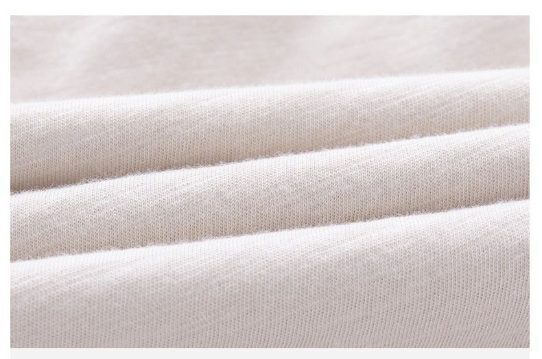 純棉束口長褲/防蚊褲-車車-杏色