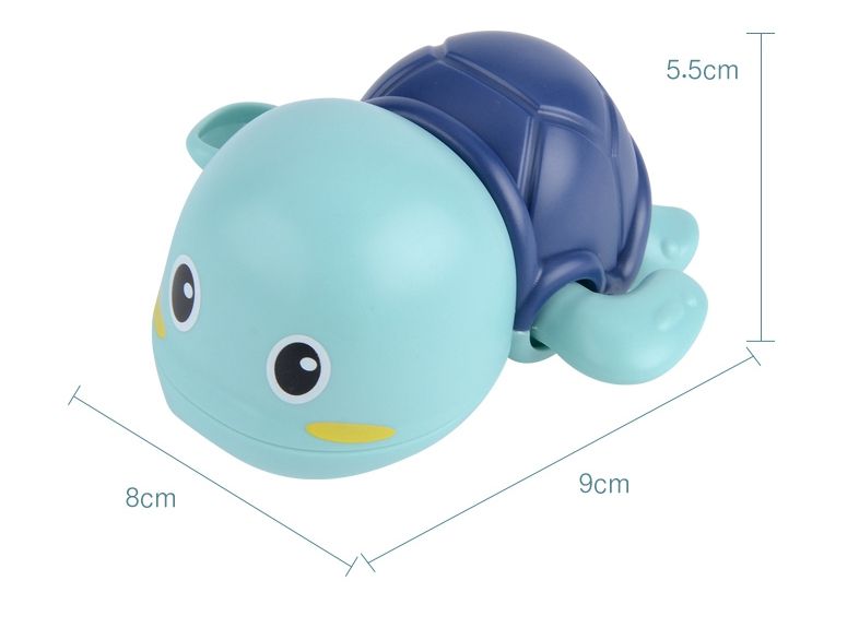 IngBaby - 發光小動物4入組+游泳螃蟹1入+游泳烏龜1入 洗澡玩具