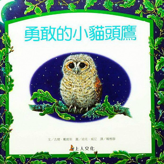 勇敢的小貓頭鷹-生活品德教育繪本