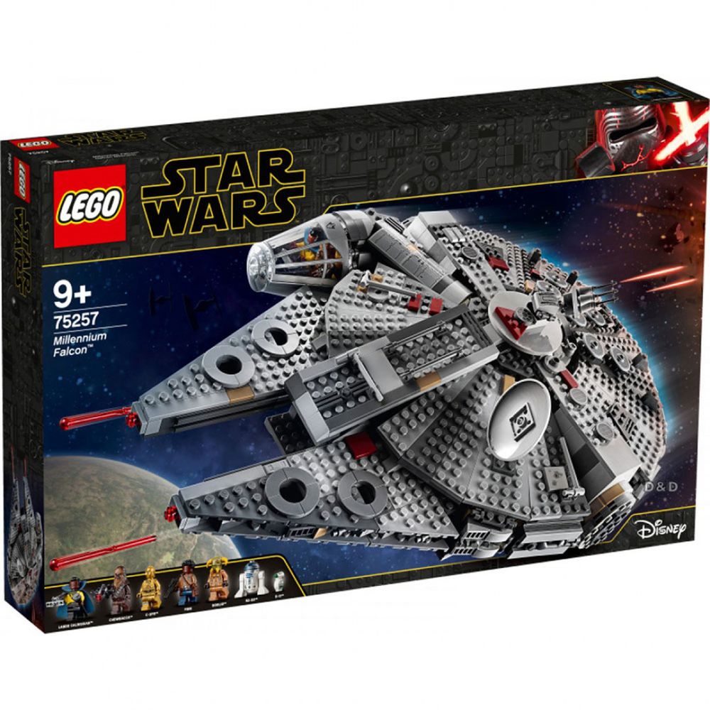 【新品】樂高STAR WARS星際大戰系列- Millennium Falcon™ 75257-1351pcs