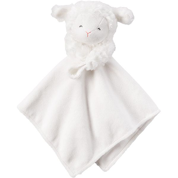 美國 Carter's - 嬰幼兒動物款式安撫巾單入組-白綿羊