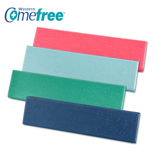 Comefree 康芙麗 - 羽量級TPE摺疊瑜珈墊-蜜桃粉