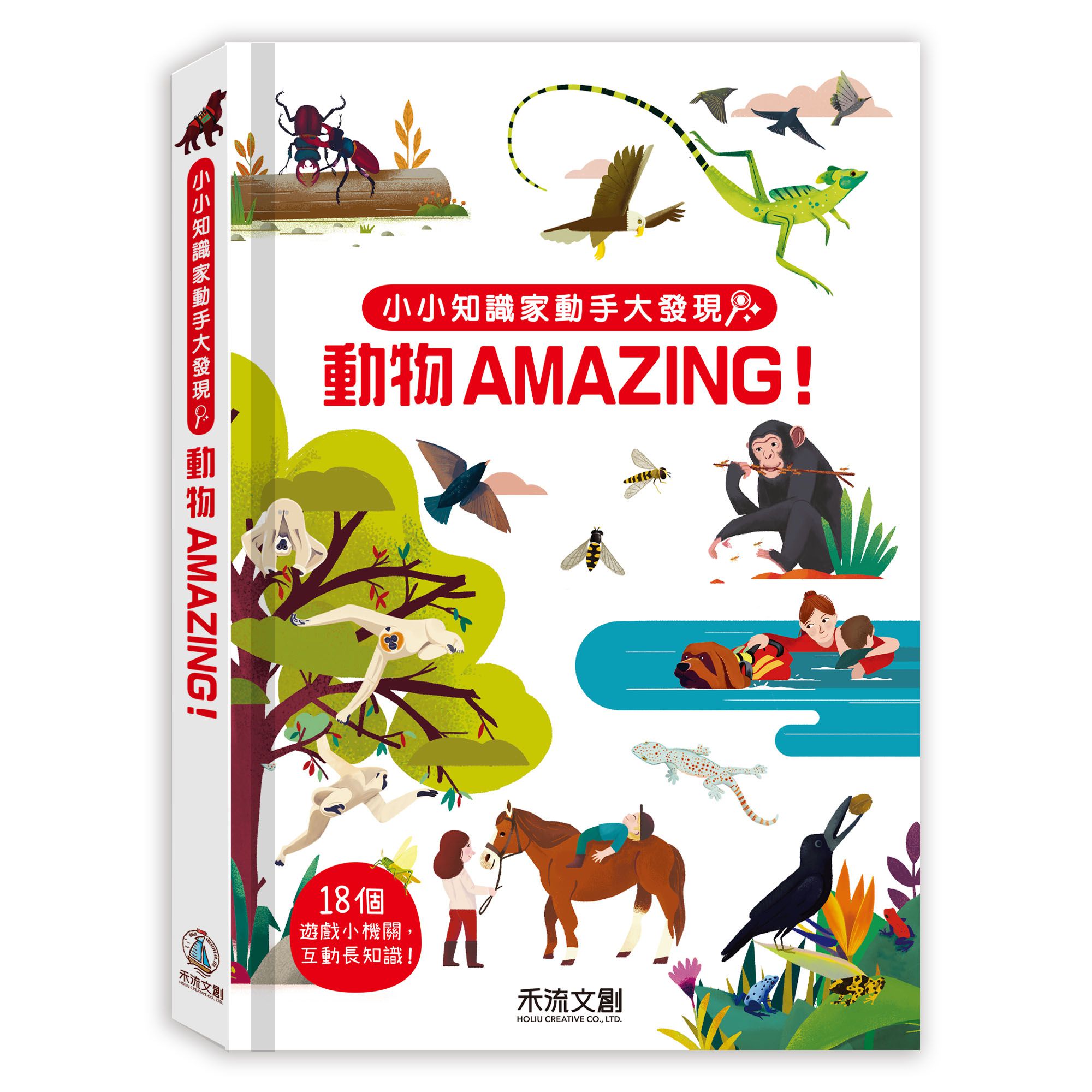 小小知識家動手大發現-動物AMAZING