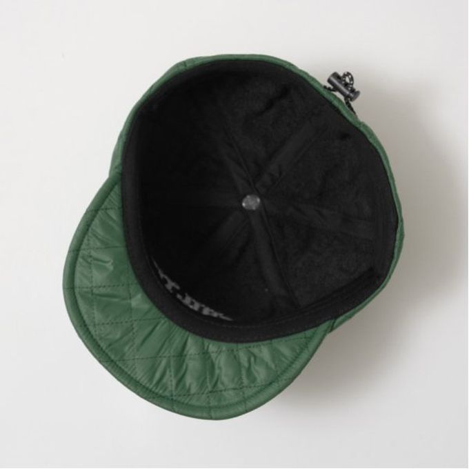 日本 b-ROOM - 學院風絎縫卡車帽(可抽繩調節)-藍 (54cm)