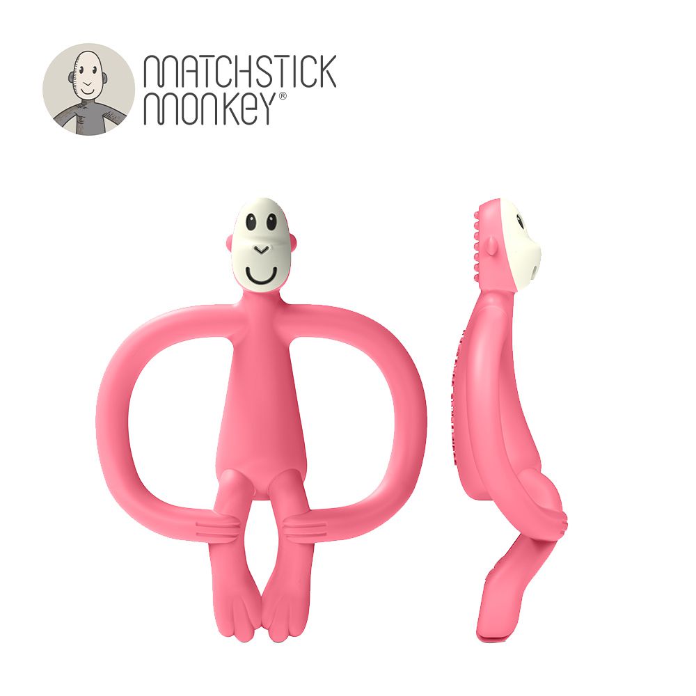 Matchstick Monkey - 英國咬咬猴牙刷固齒器-櫻花猴