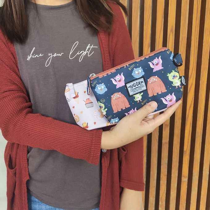 HUGGER - 萬用小物袋S 怪獸 (配件小物收納零錢證件化妝包)