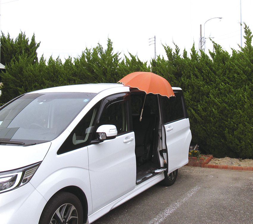 akachan honpo - 車用雨傘固定磁式吊飾-綠色