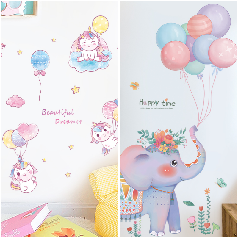 居家裝飾壁貼-角落植物