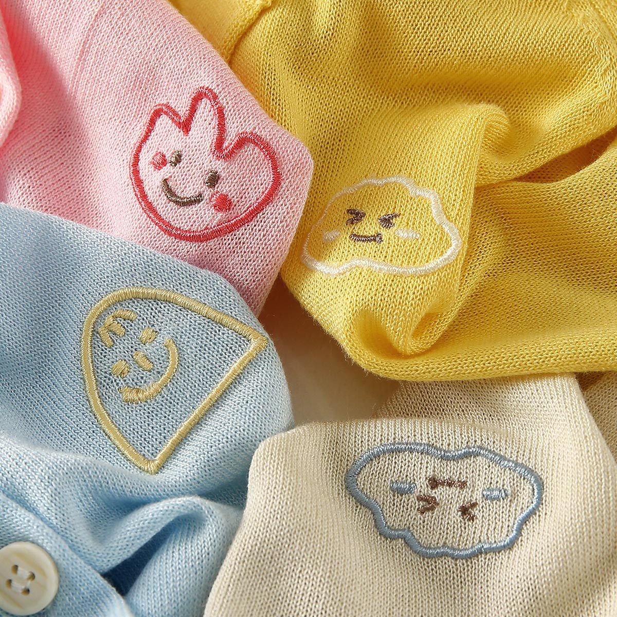 Q版針織外套-黃色