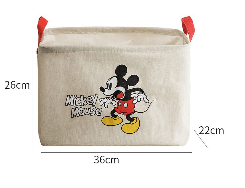 居家收納籃-卡通人物黛絲-粉色