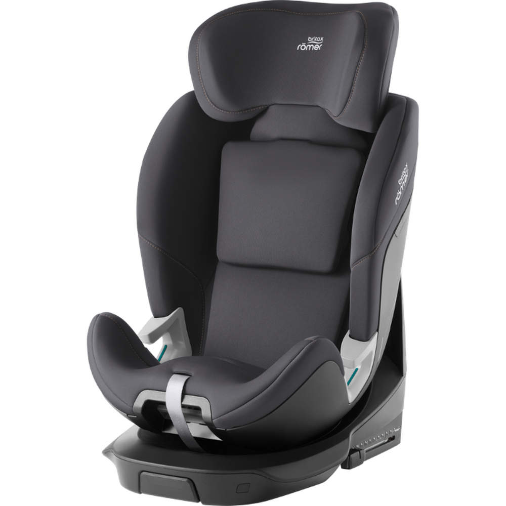 德國SWIVEL 0-7歲ISOFIX 360度旋轉汽座-月光灰-(贈皮椅保護墊)