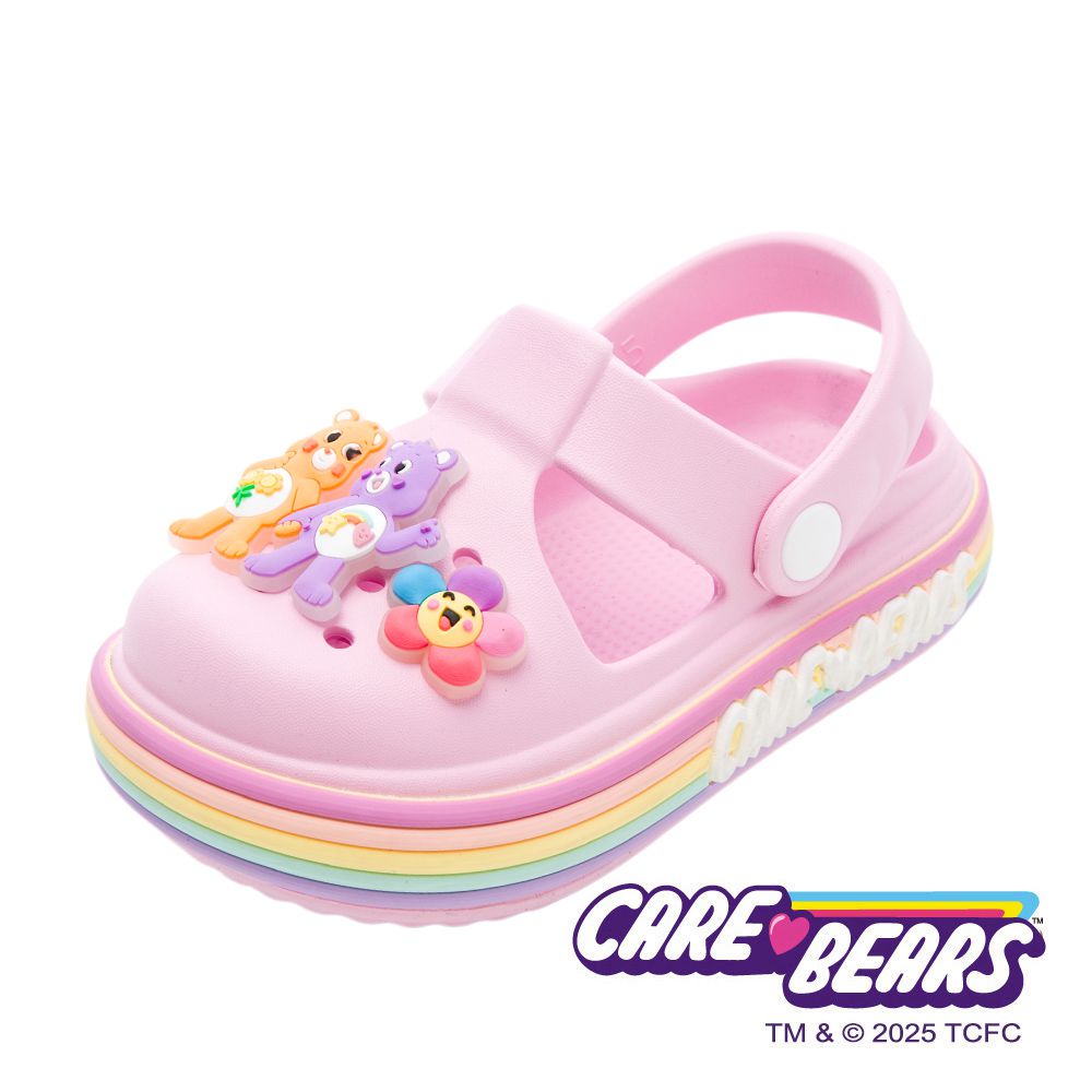 Care Bears 彩虹熊 童鞋 瑪莉珍輕便鞋 CBKG69913-輕量Q彈、好穿脫-粉-(中大童段)