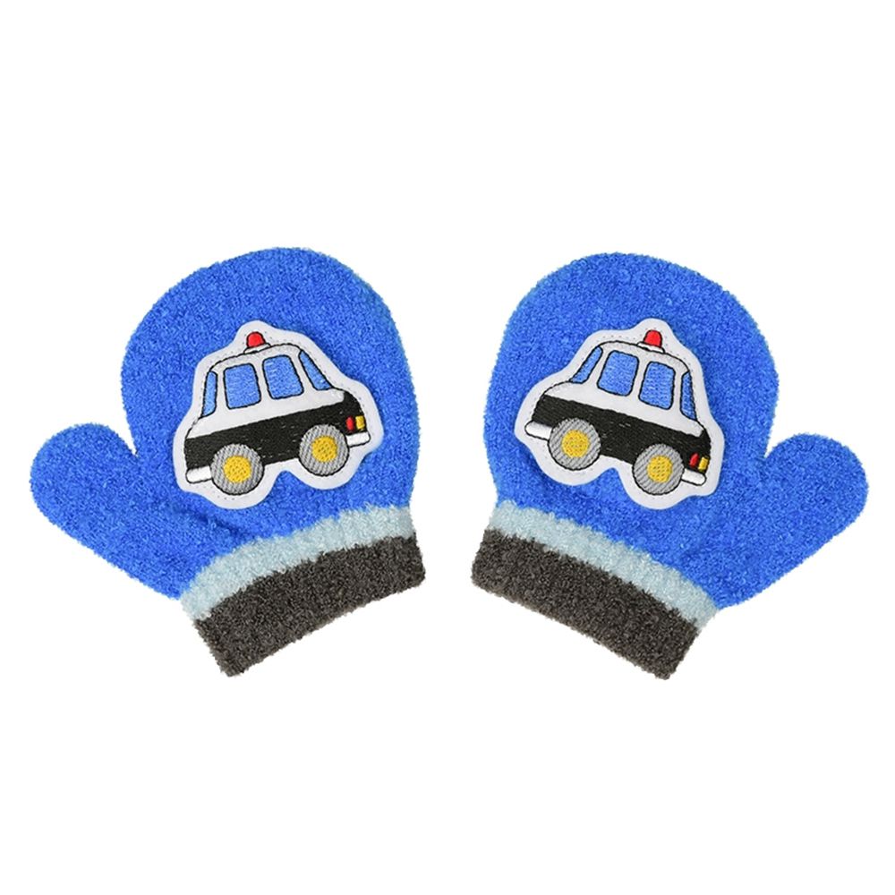 手套-啾笛聲 警車布貼-日本製