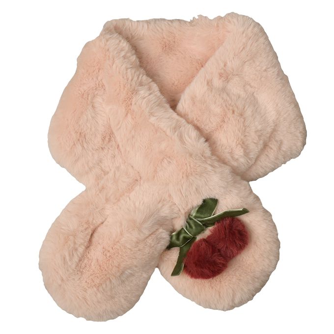 akachan honpo - 圍巾-櫻桃-粉紅色