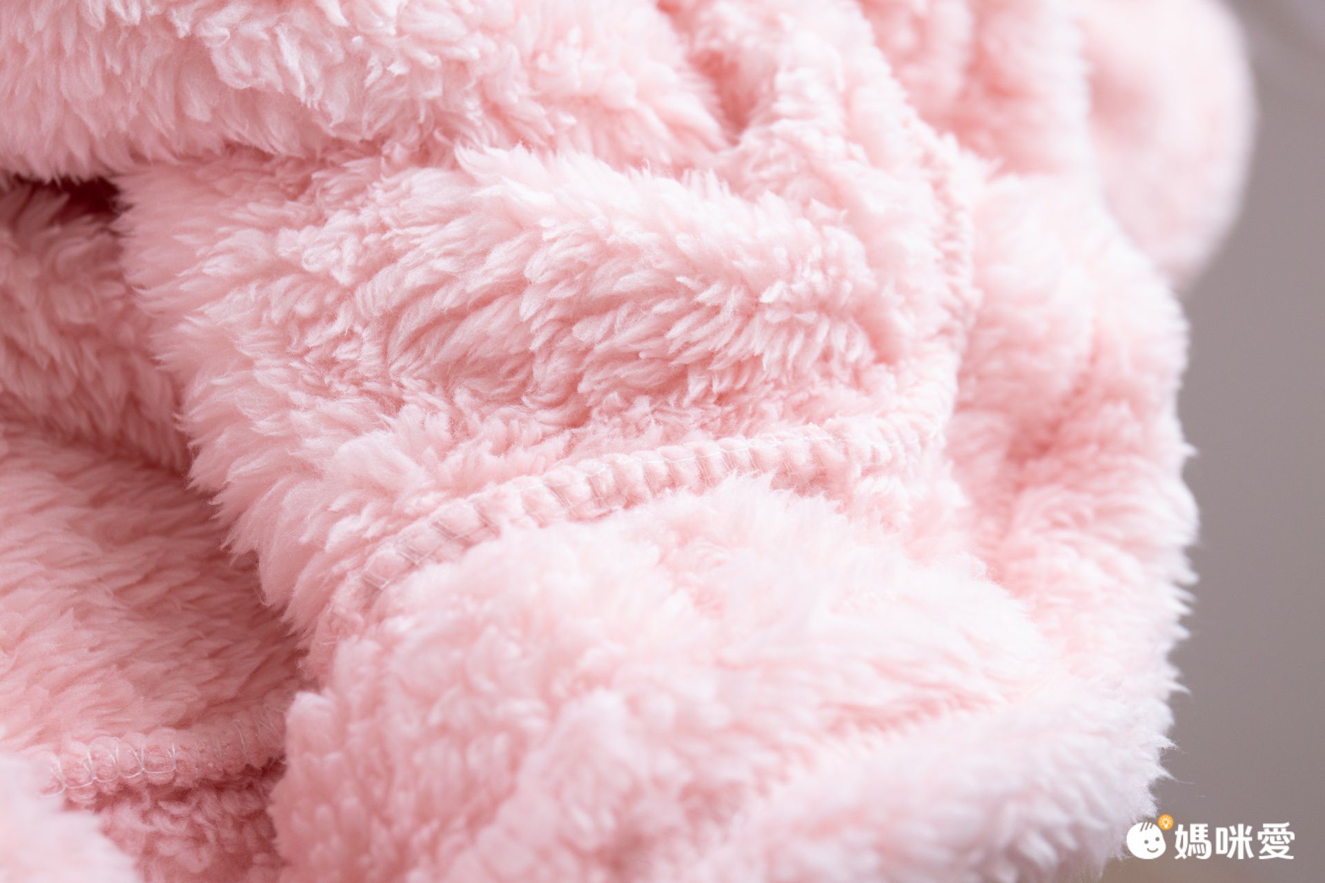 成人超柔軟珊瑚絨家居服-長袍-粉色