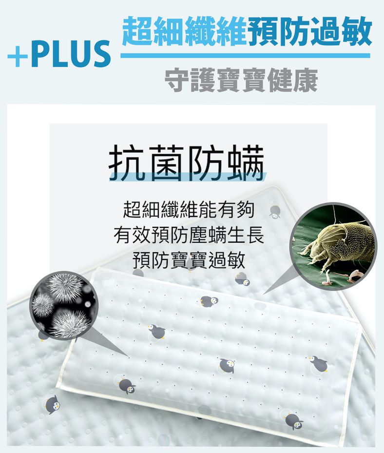 韓國Lolbaby - Hi Jell-O涼感蒟蒻床墊_防水隔尿款-加大款-(夏夜兔兔)