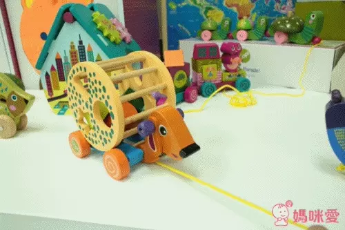 ❤ Oops親子益智動物造型旋轉拉拉樂（12個月以上適用）狗狗/蝸牛兩款 