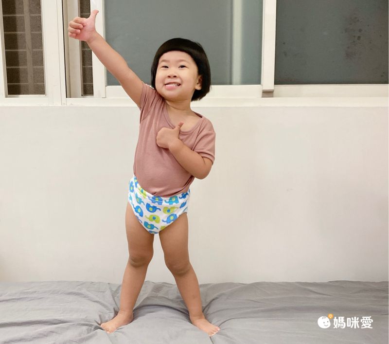 日本 Chuckle Baby - 六層學習褲(兩件組)-蘋果+點點-粉 薄荷-分離式