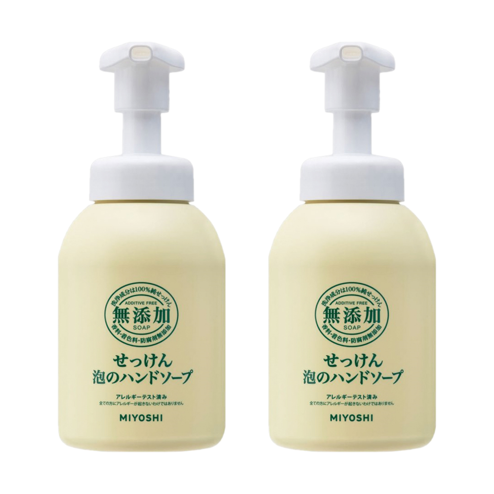 日本 MIYOSHI 無添加 - [2入組]無添加泡沫洗手乳-350ml